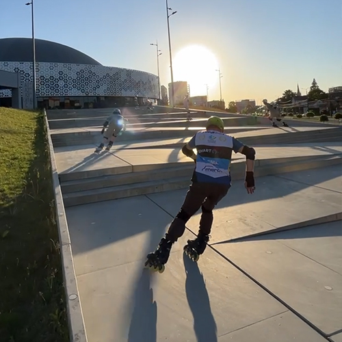 Nauka jazdy na rolkach w Olsztynie - Dorośli - Freeskate Gr.Średnia