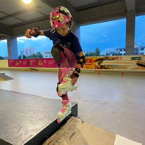 Nauka jazdy na rolkach w Olsztynie - Dzieci - Aggressive Skating